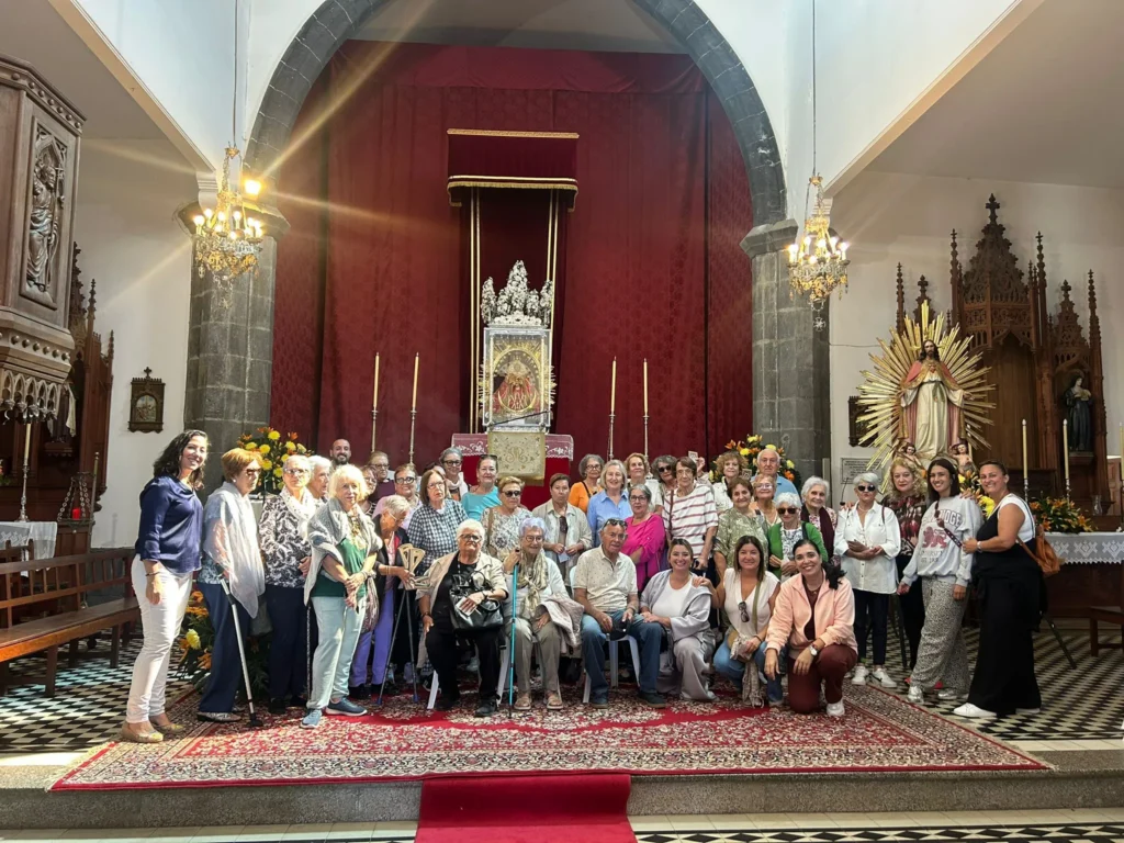 Excursión de mayores de Tazacorte a la Virgen de Las Nieves